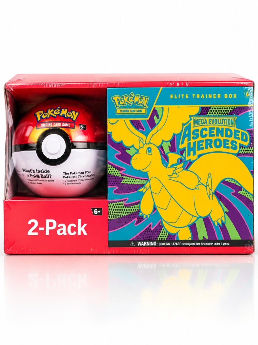 Pokémon TCG Mega Evolution Ascended Heroes ETB + Poké Ball Bundle – Sam's Club
